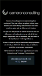 Mobile Screenshot of cameron-consulting.co.uk